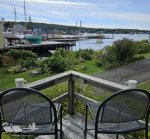 Glorious harbor views from your own private deck